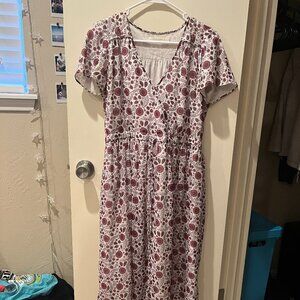 Christy Dawn Purple Floral Dawn Dress